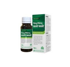 Dung dịch ngậm răng miệng Nhất Nhất 120ml