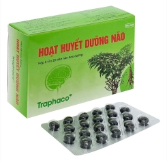 Hoạt huyết dưỡng não ( hộp 5 vỉ x 20 viên ) | TRAPHACO