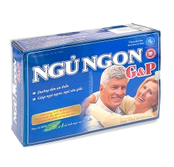 Ngủ Ngon G&P® |  Dưỡng tâm an thần giúp ngủ sâu giấc