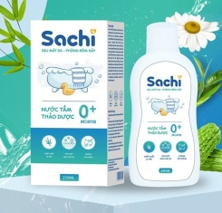 Nước Tắm Phòng Rôm Sảy Sachi®250ml