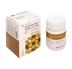 Prednisolone 5mg ( hộp 1 chai x 200 viên ) | STELLA