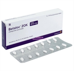 Thuốc Betaloc Zok 25mg (metoprolol succinate)