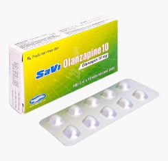 Thuốc điều trị tâm thần phân liệt saviolanzapine 10mg