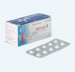 Thuốc Dipsope® 5mg | Amlodipine |【Hộp 100 Viên】