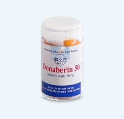 Thuốc Donaberin® 50mg | Berberin |【Lọ 50 viên】 