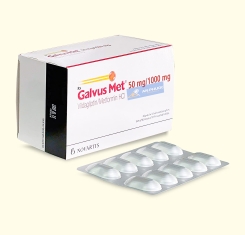 Thuốc Galvus Met® 50mg/1000mg | Metformin - Vidagliptin |【Hộp 60 viên】