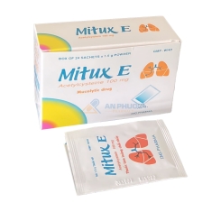 Thuốc Gói Mitux E™ 100mg | Acetylcystein  