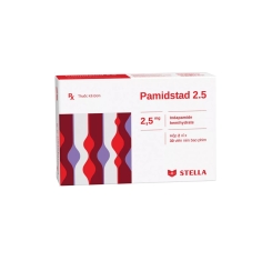 Thuốc lợi tiểu Pamidstad 2.5mg