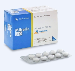 Thuốc Miberic® 300mg | Allopurinol |【Hộp 100 viên】