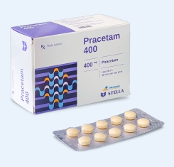 Thuốc Pracetam® 400mg | Piracetam |【Hộp 100 viên nén bao phim】
