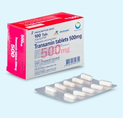 Thuốc Transamin® 500mg | Tranexamic Acid |【Hộp 100 viên】