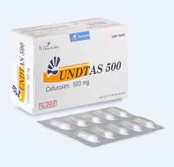 Thuốc Undtas® 500mg | Cefuroxime 