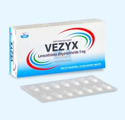 Thuốc Vezyx® 5mg | Levocetirizine |【Hộp 28 viên】